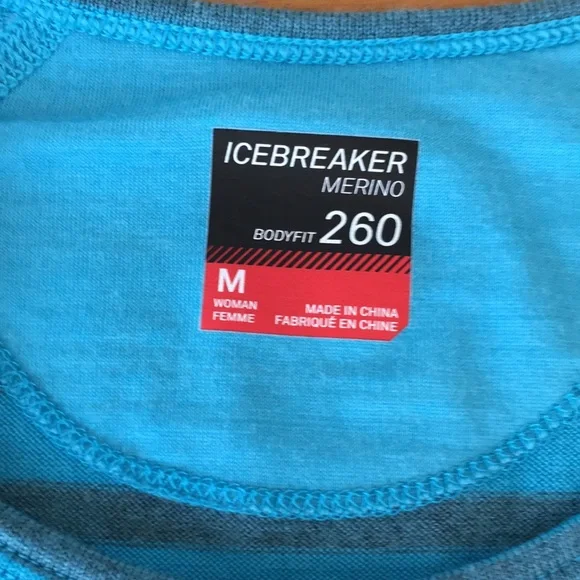 Icebreaker Merino Wool Top M - Picture 2 of 5